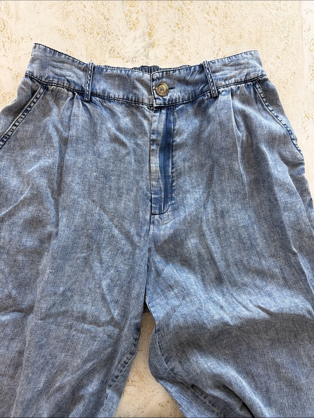 Ee:some Mineral Washed Wide Leg Pants Women’s Medium - Picture 6 of 11